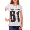 ФУТБОЛКА ЖЕНСКАЯ БЕЛАЯ TOM FORD ФУТБОЛКА ЖЕНСКАЯ БЕЛАЯ TOM FORD