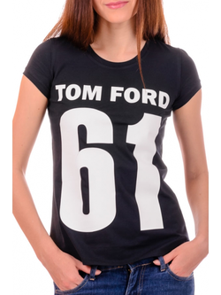 ФУТБОЛКА ЖЕНСКАЯ СИНЯЯ TOM FORD ФУТБОЛКА ЖЕНСКАЯ СИНЯЯ TOM FORD